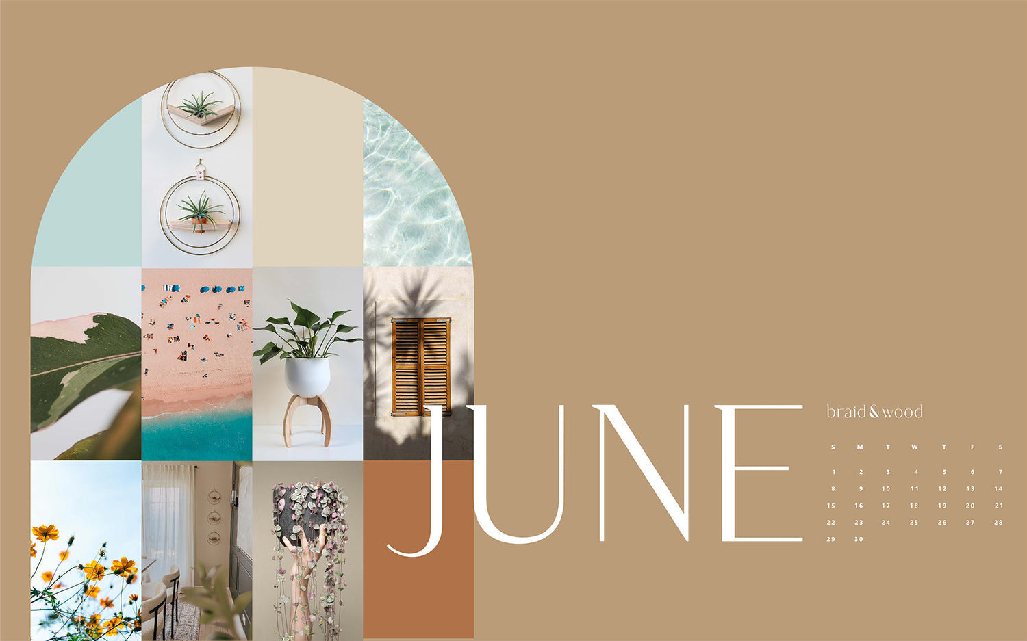 downloadable desktop calendar for june 2025